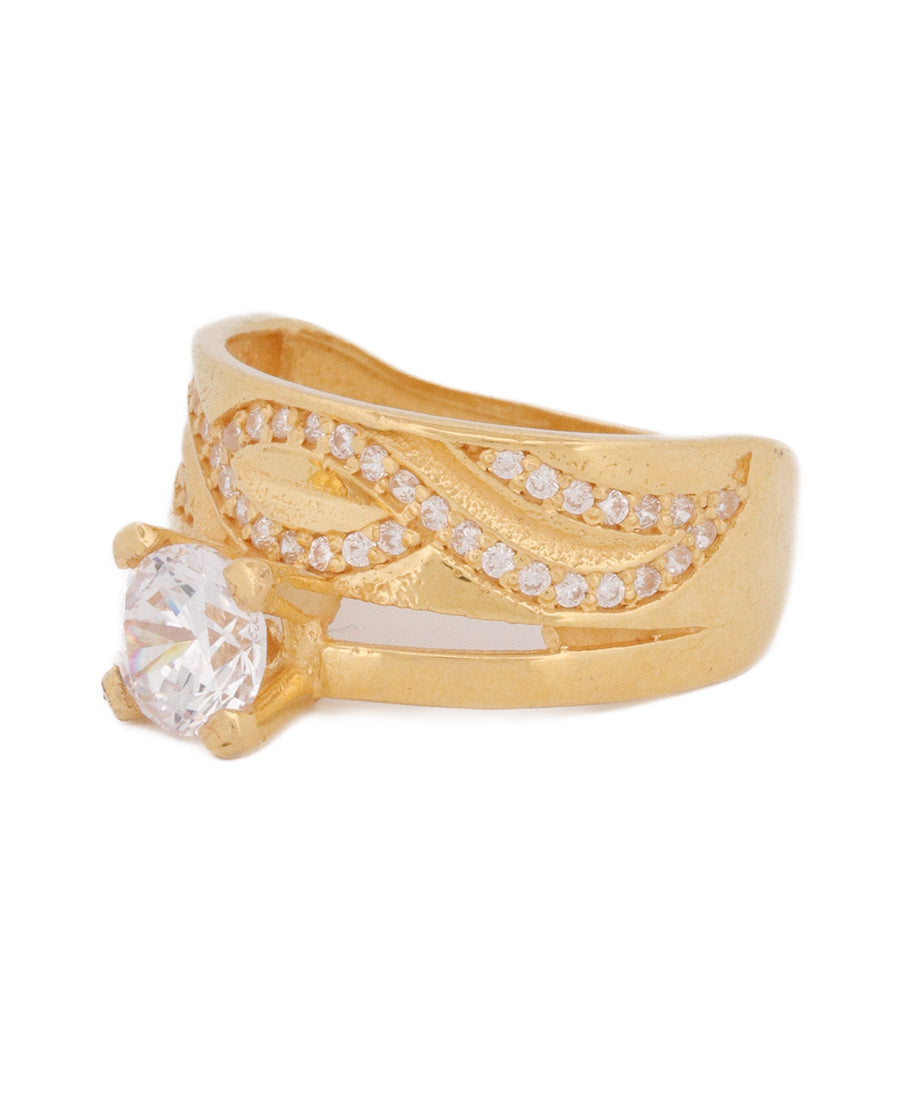 21K Gold Solitaire Diamond Ring – 5.4g | Bigeasy Jewellers